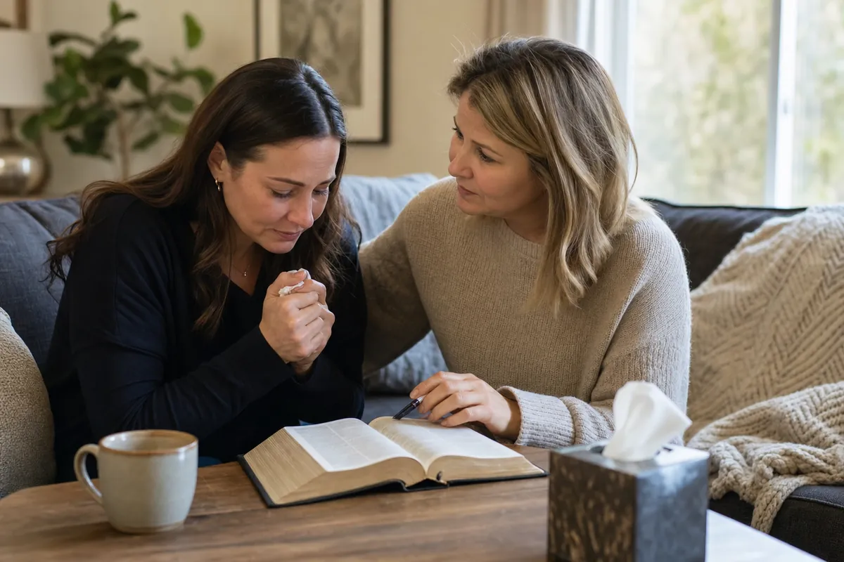 Illustration supporting How to Study the Bible with Someone Who Grieves Differently Than You