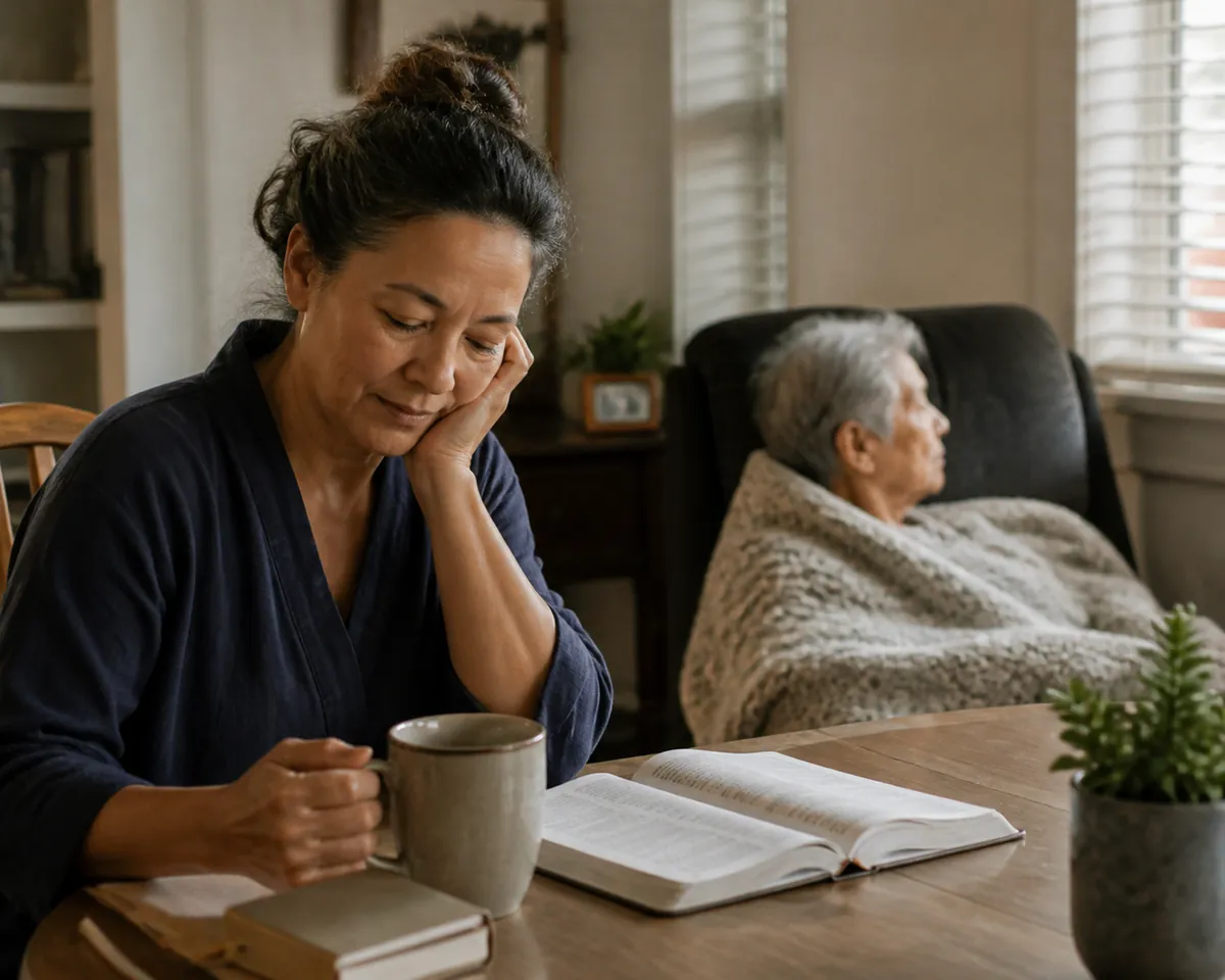 Illustration supporting How to Study the Bible When You're Caring for Aging Parents