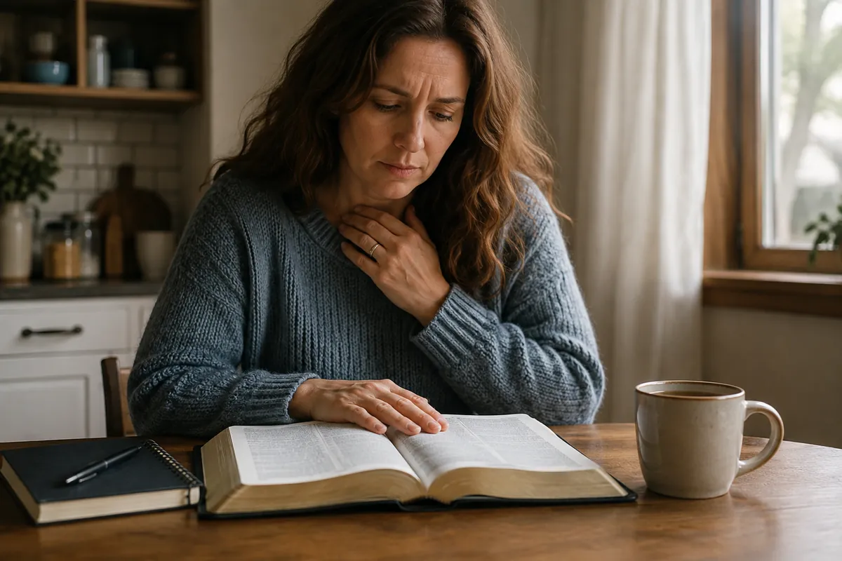 Illustration supporting How to Study the Bible When You Feel Nothing (Spiritual Numbness)