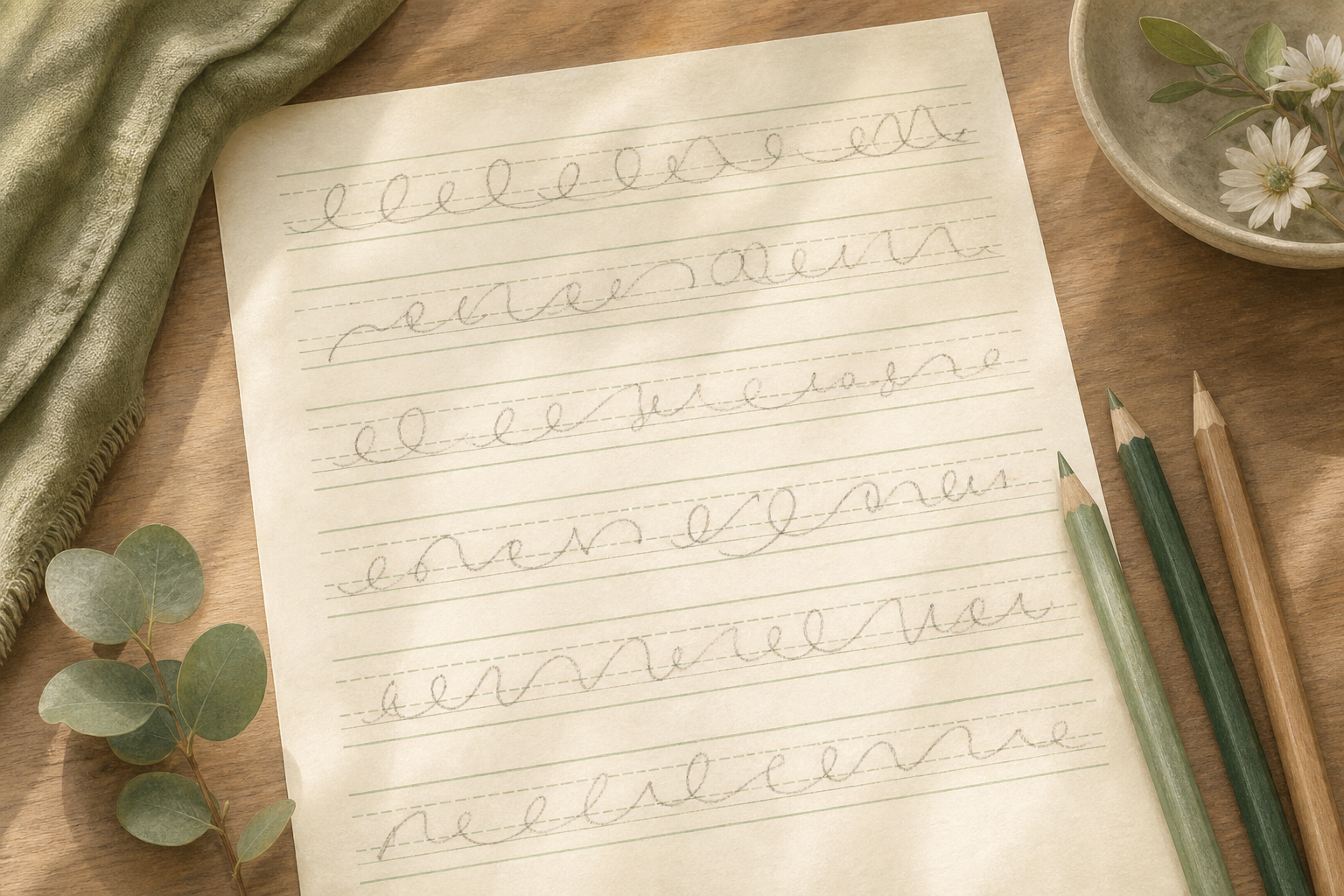 Why Hymn Copywork Helps Children Learn Faith and Handwriting