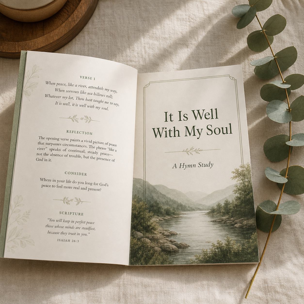 It Is Well With My Soul — Hymn Study — Hymn Study It Is Well