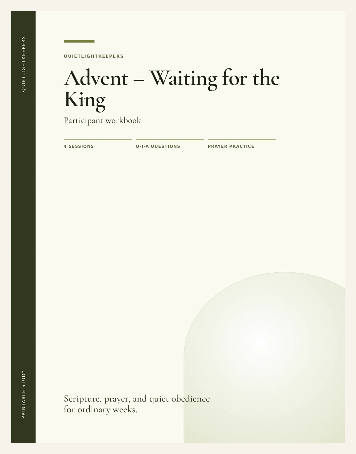Advent — Waiting for the King — Study Advent Waiting For The King Actual Buyer Preview 3
