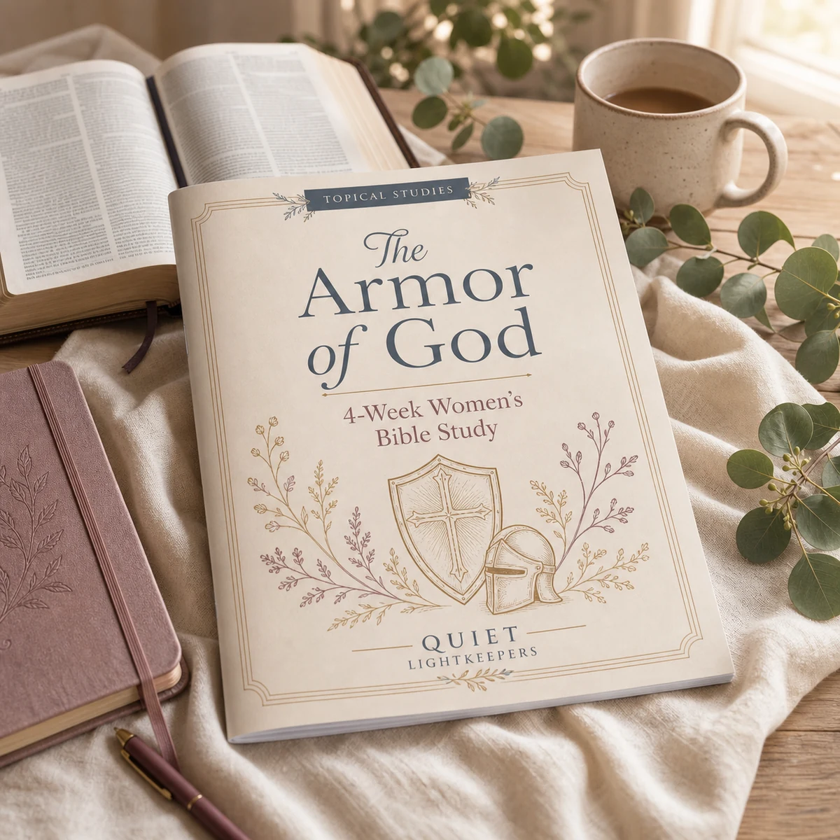 The Armor of God — 4-Week Women's Bible Study — Standing firm in the strength of the Lord
