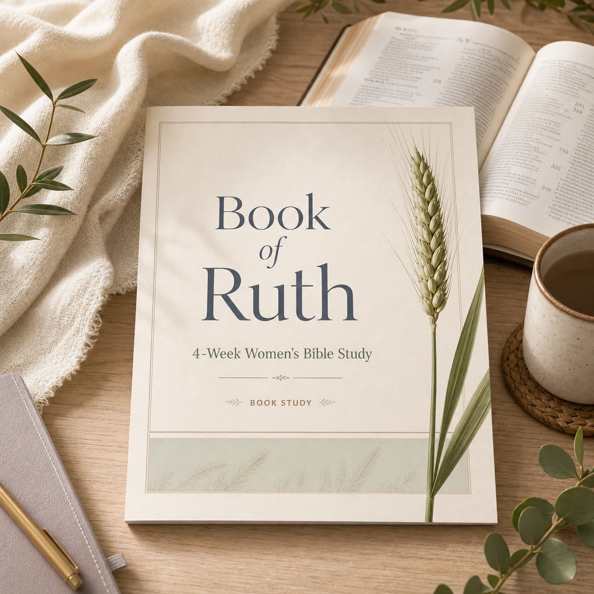 Book of Ruth — 4-Week Women's Bible Study — Leader and participant guides
