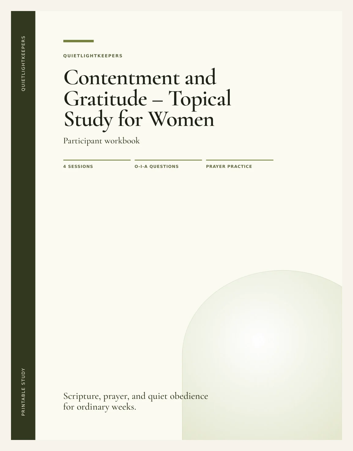 Contentment and Gratitude — Topical Study for Women — Study Contentment And Gratitude Actual Buyer Preview 3